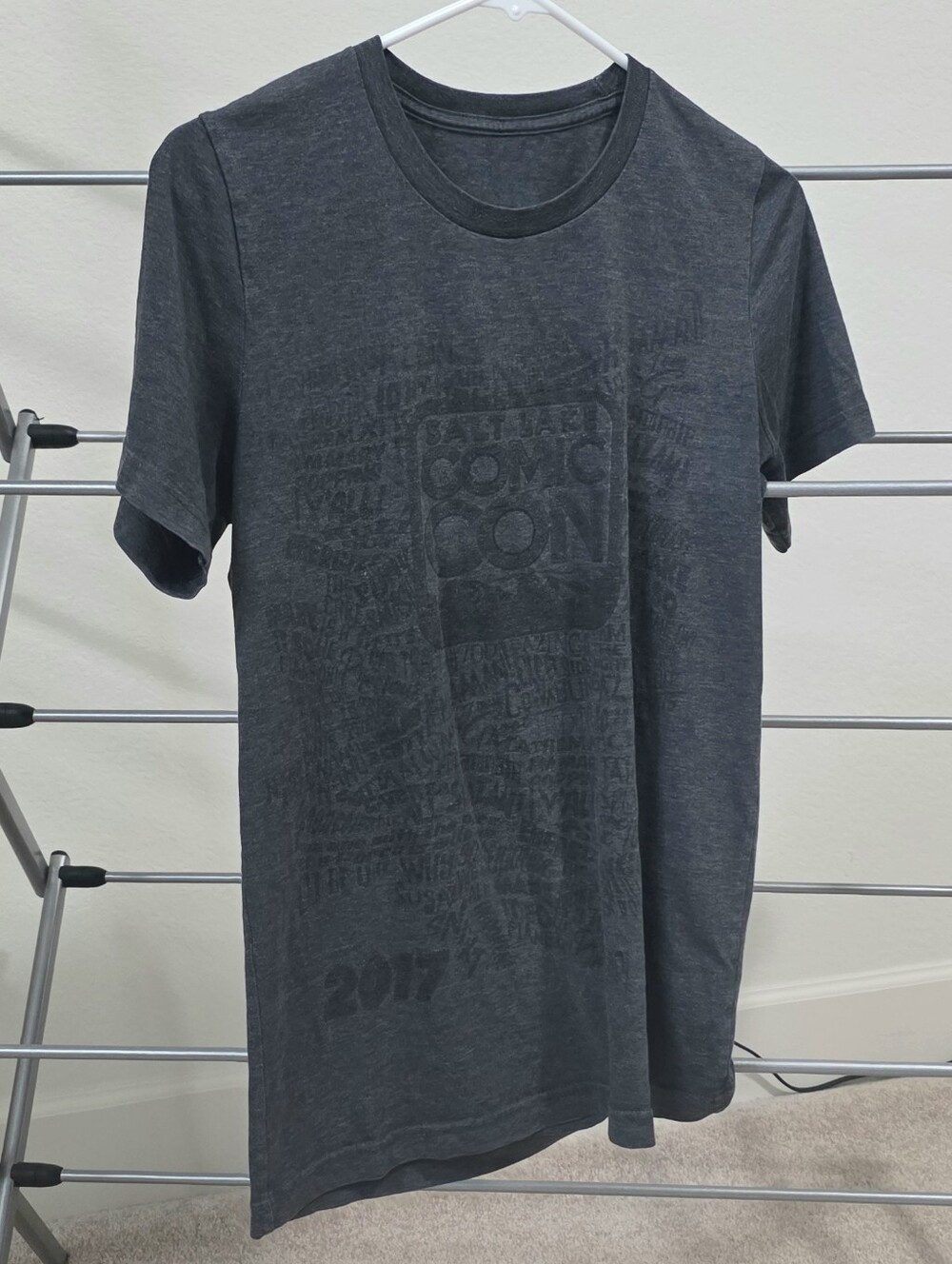 Salt Lake 2017 5th Annual Comic Con Graphic Tee - Dark Heather Gray